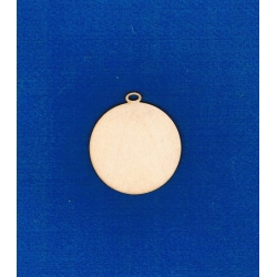 SKLEJKA #3mm Bombka 4cm  , koło 4cm , kółko  z zawieszką , bańka